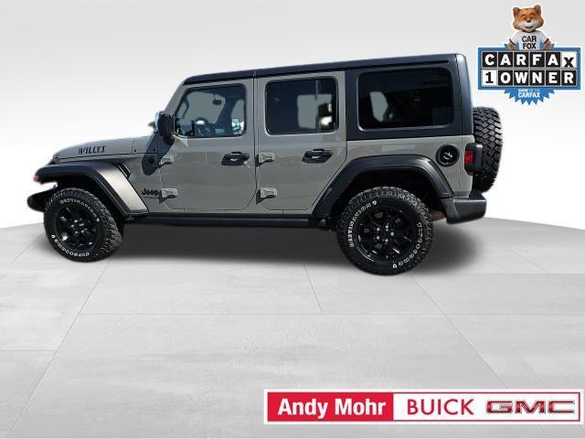 used 2021 Jeep Wrangler Unlimited car, priced at $26,448