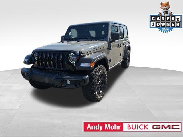 used 2021 Jeep Wrangler Unlimited car, priced at $26,448