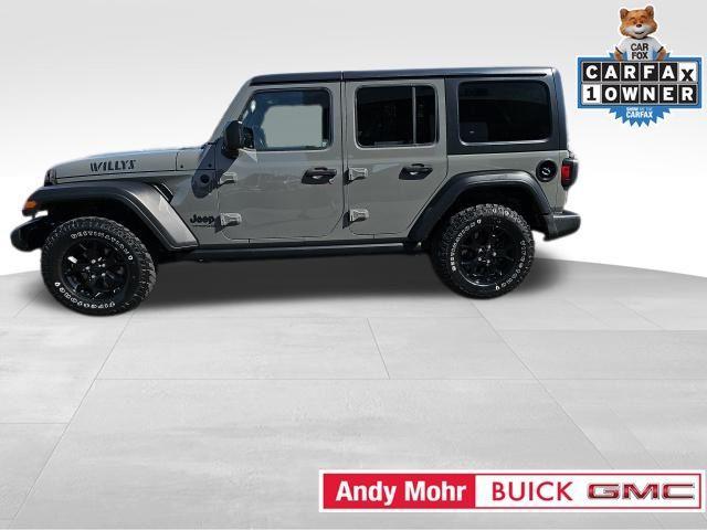 used 2021 Jeep Wrangler Unlimited car, priced at $26,448