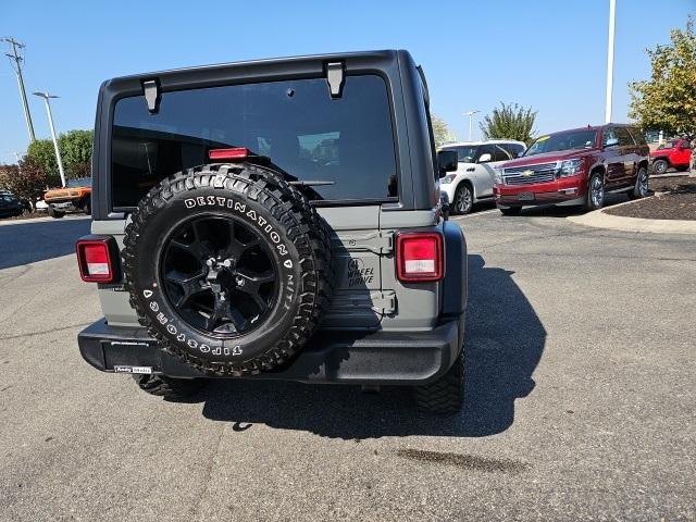 used 2021 Jeep Wrangler Unlimited car, priced at $29,850