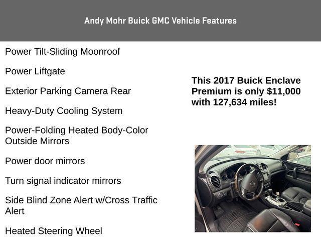 used 2017 Buick Enclave car, priced at $11,000