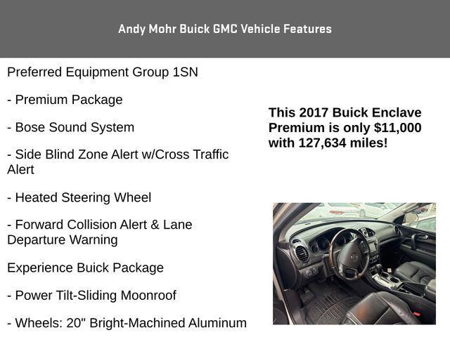 used 2017 Buick Enclave car, priced at $11,000