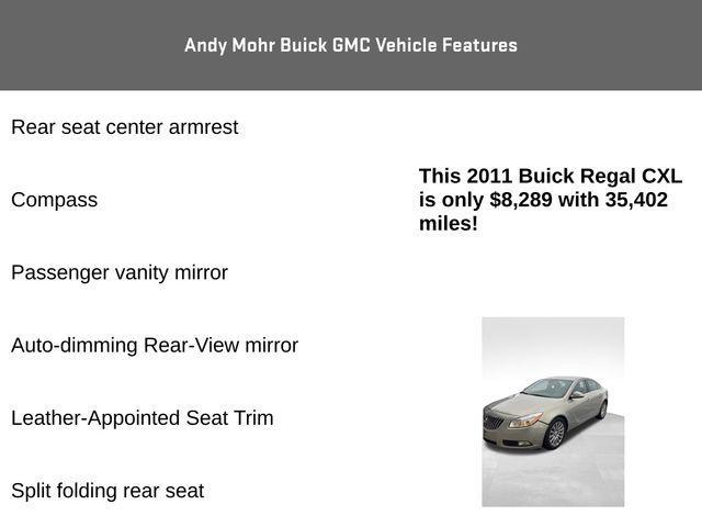 used 2011 Buick Regal car, priced at $9,000
