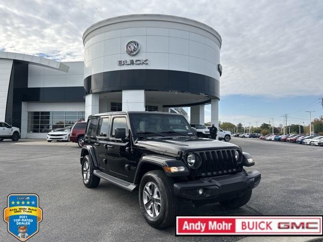 used 2020 Jeep Wrangler Unlimited car, priced at $29,200