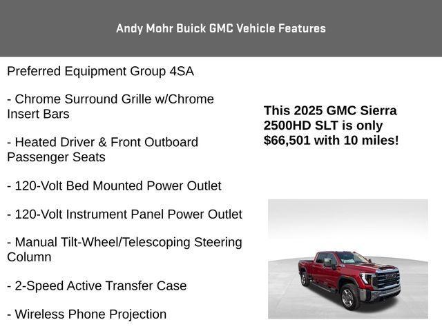 new 2025 GMC Sierra 2500 car, priced at $66,501