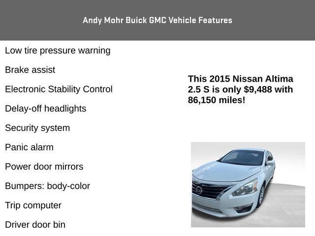 used 2015 Nissan Altima car, priced at $10,127