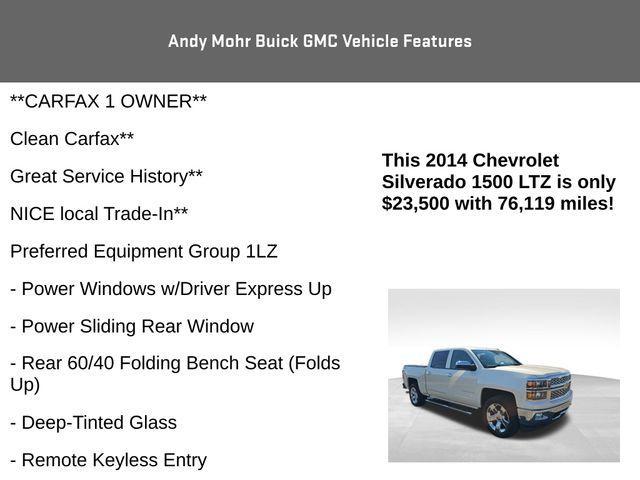 used 2014 Chevrolet Silverado 1500 car, priced at $23,500