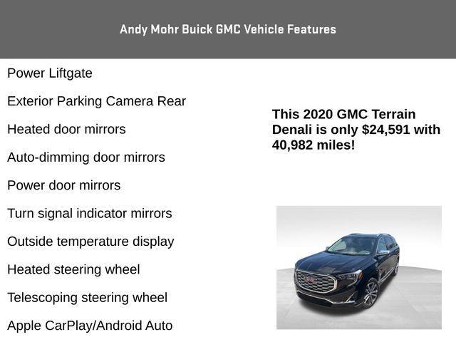 used 2020 GMC Terrain car, priced at $24,591