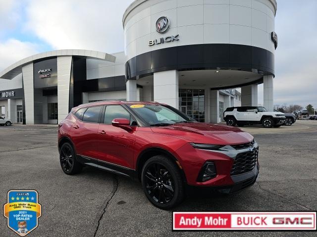 used 2022 Chevrolet Blazer car, priced at $28,822