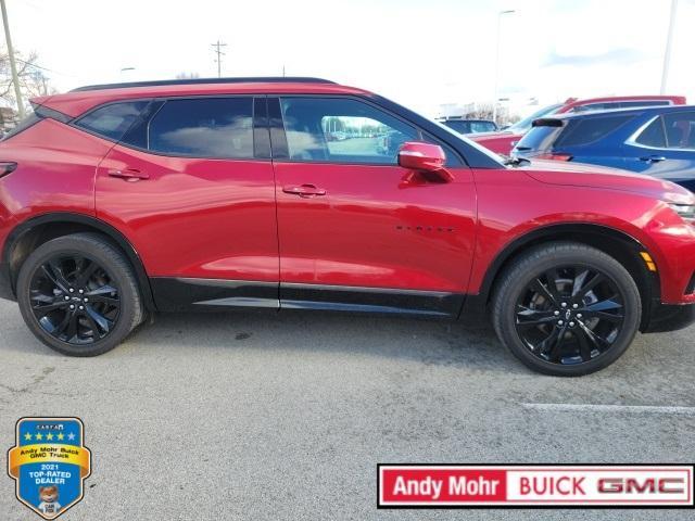 used 2022 Chevrolet Blazer car, priced at $29,100