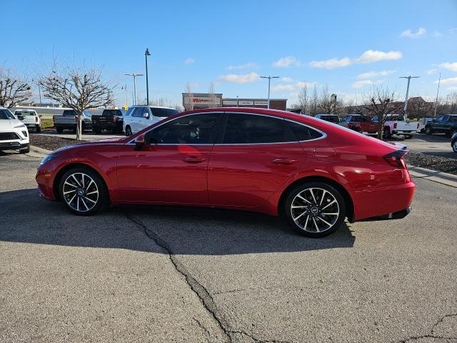 used 2020 Hyundai Sonata car, priced at $19,116