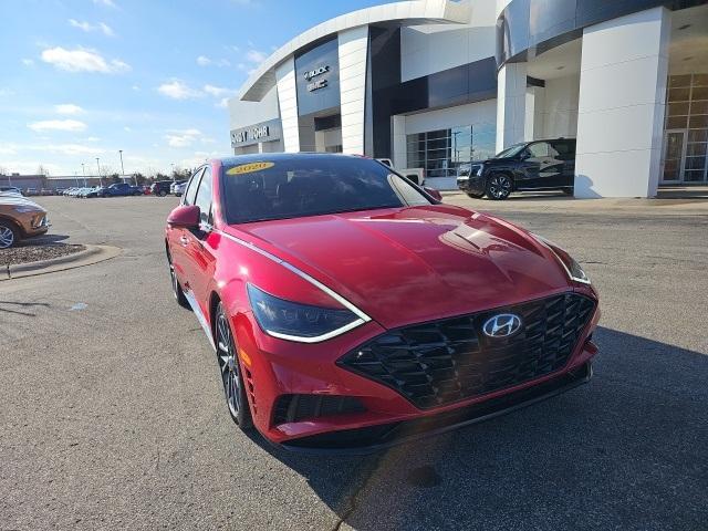 used 2020 Hyundai Sonata car, priced at $19,116