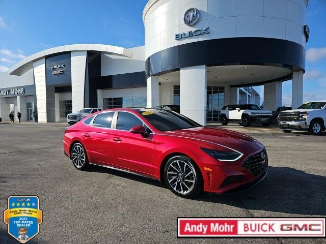 used 2020 Hyundai Sonata car, priced at $19,116