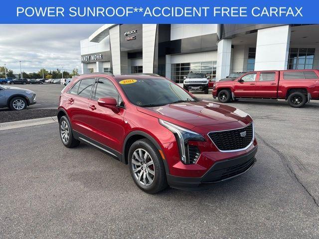 used 2021 Cadillac XT4 car, priced at $21,750