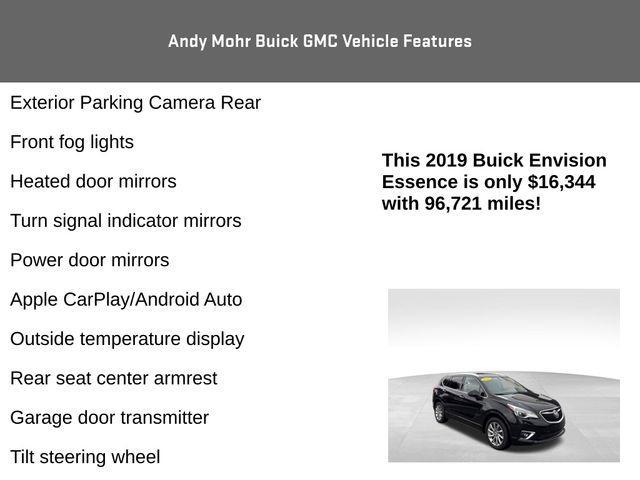 used 2019 Buick Envision car, priced at $16,344