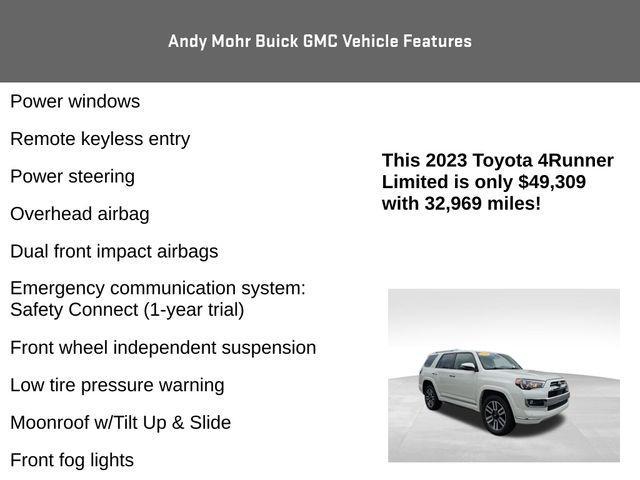 used 2023 Toyota 4Runner car, priced at $49,309