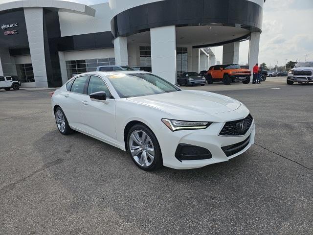 used 2022 Acura TLX car, priced at $27,400