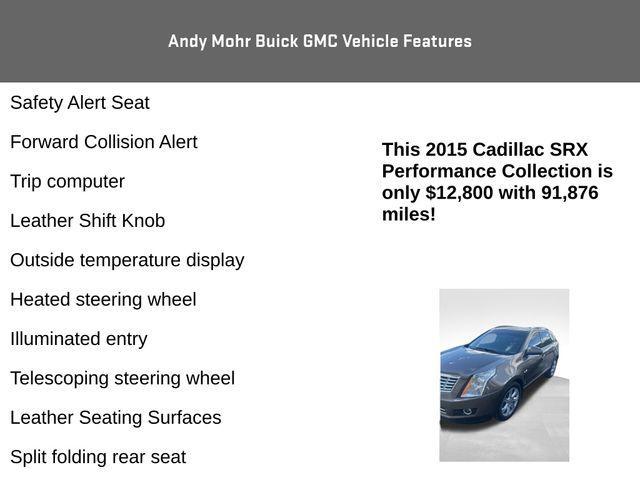 used 2015 Cadillac SRX car, priced at $11,850