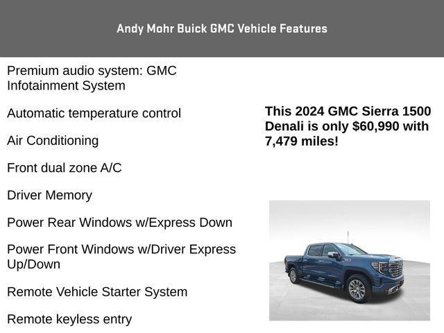 used 2024 GMC Sierra 1500 car, priced at $60,990