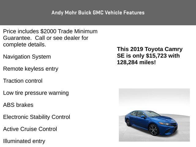 used 2019 Toyota Camry car, priced at $15,800