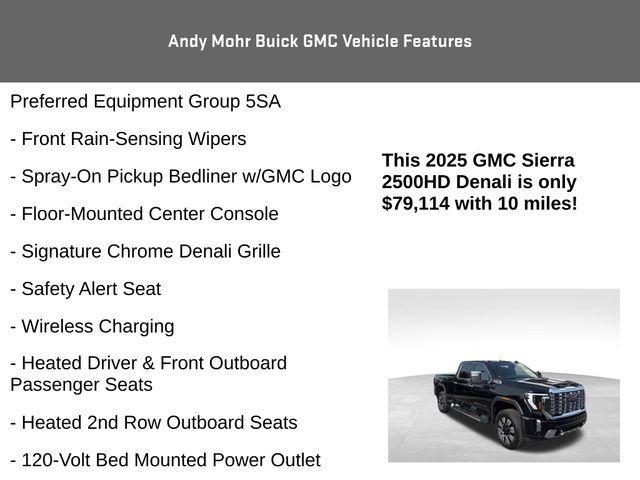 new 2025 GMC Sierra 2500 car, priced at $79,114