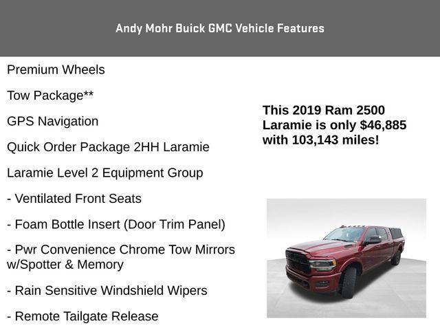 used 2019 Ram 2500 car, priced at $46,885