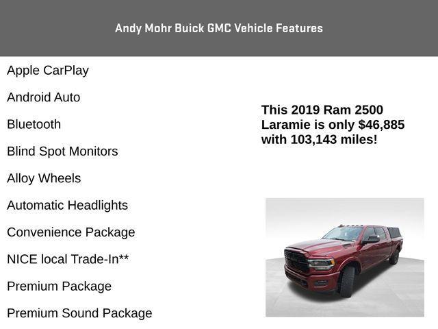 used 2019 Ram 2500 car, priced at $46,885