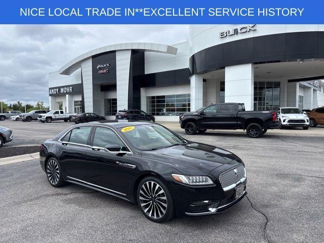 used 2017 Lincoln Continental car, priced at $11,900