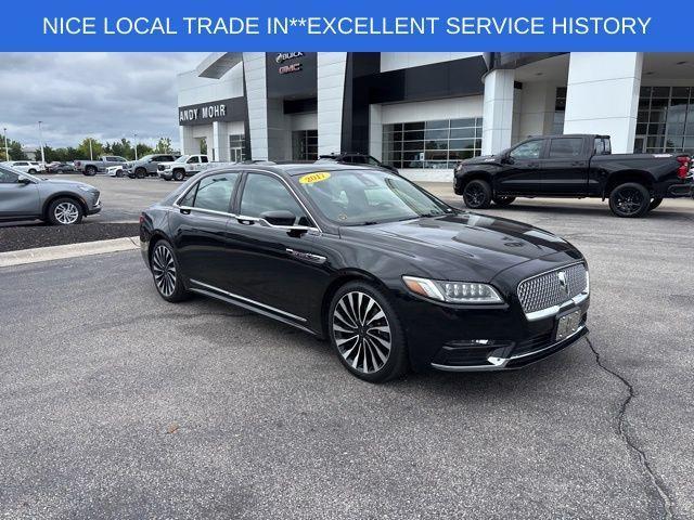 used 2017 Lincoln Continental car, priced at $11,900