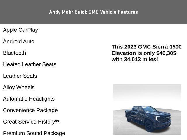 used 2023 GMC Sierra 1500 car, priced at $46,305