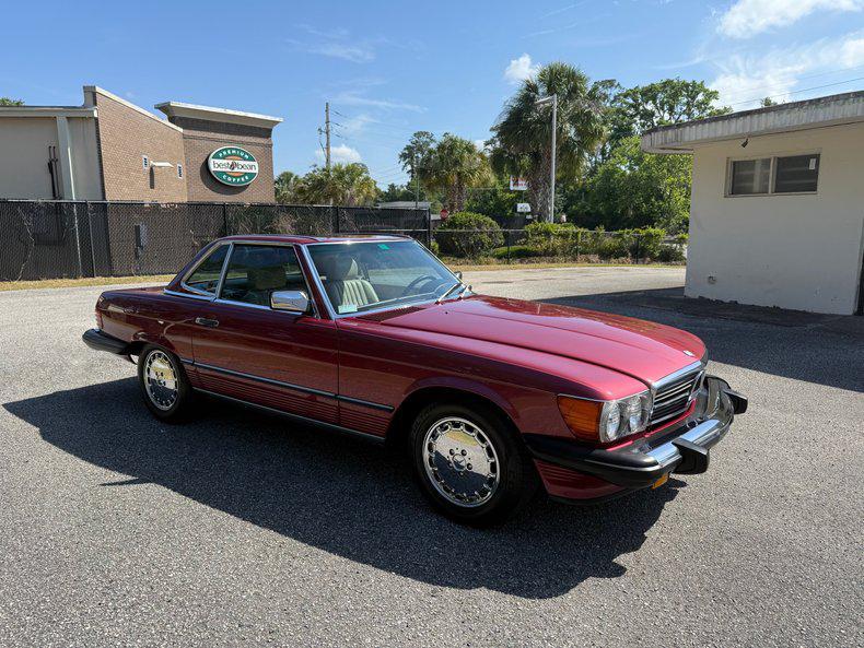 used 1989 Mercedes-Benz SL-Class car, priced at $24,991