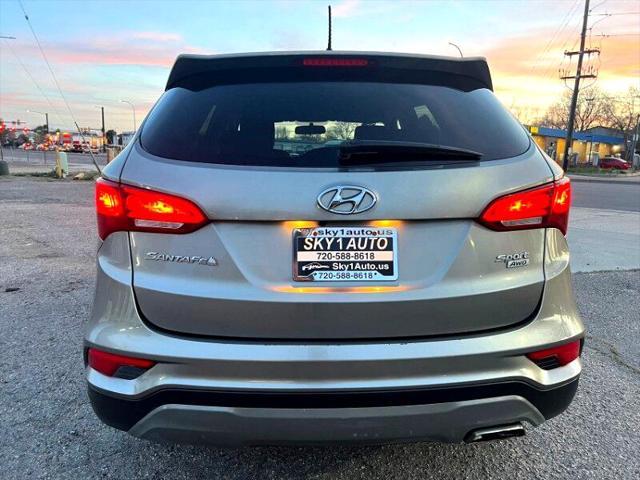 used 2018 Hyundai Santa Fe Sport car, priced at $13,499