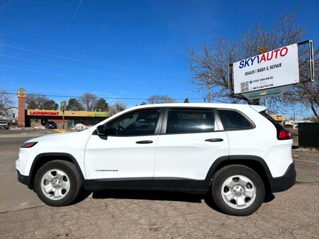 used 2014 Jeep Cherokee car, priced at $12,499