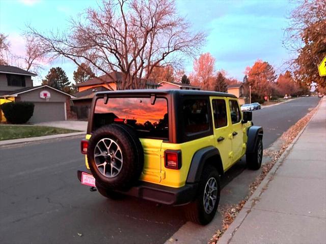 used 2024 Jeep Wrangler car, priced at $55,347