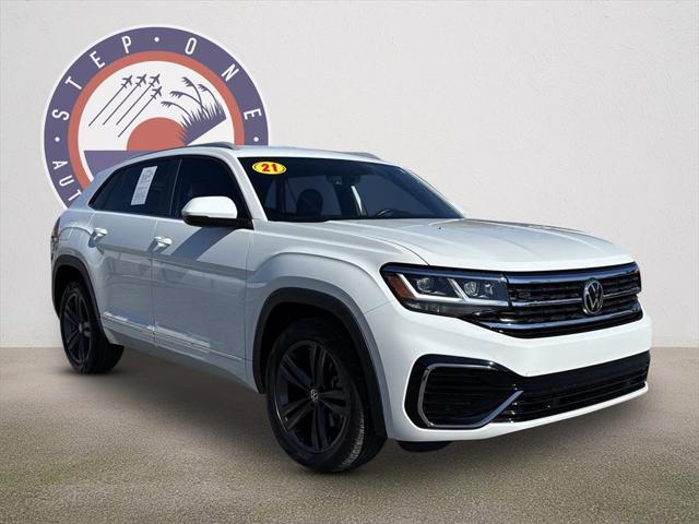 used 2021 Volkswagen Atlas Cross Sport car, priced at $27,659