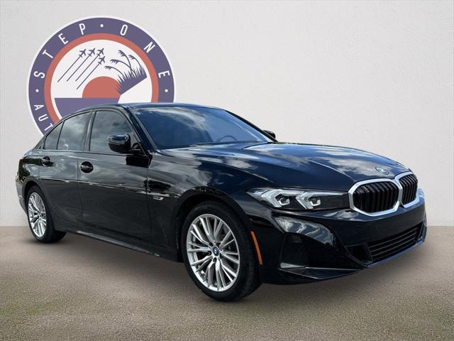 used 2023 BMW 330e car, priced at $32,656