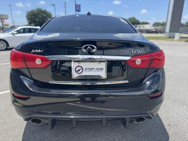 used 2014 INFINITI Q50 car, priced at $10,833