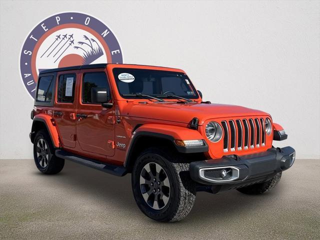 used 2018 Jeep Wrangler Unlimited car, priced at $30,306