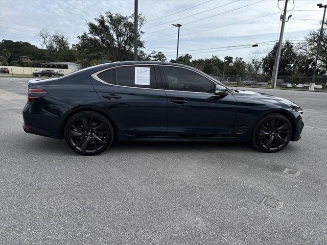 used 2022 Genesis G70 car, priced at $31,873