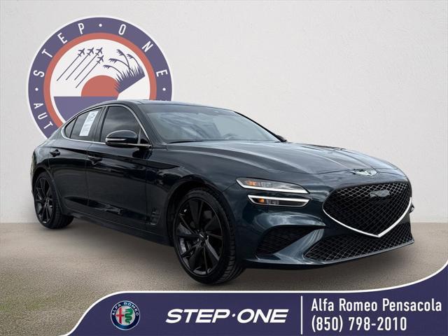 used 2022 Genesis G70 car, priced at $31,873