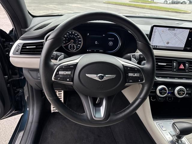 used 2022 Genesis G70 car, priced at $31,873