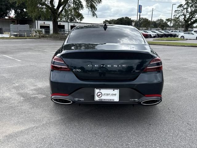 used 2022 Genesis G70 car, priced at $31,873