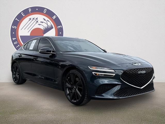 used 2022 Genesis G70 car, priced at $31,873