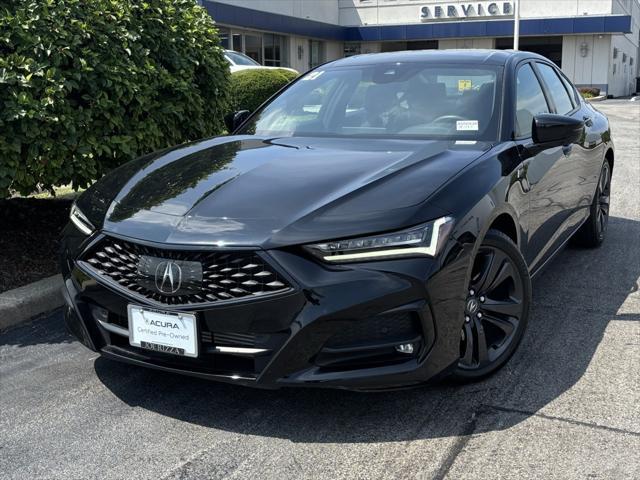 used 2021 Acura TLX car, priced at $34,890