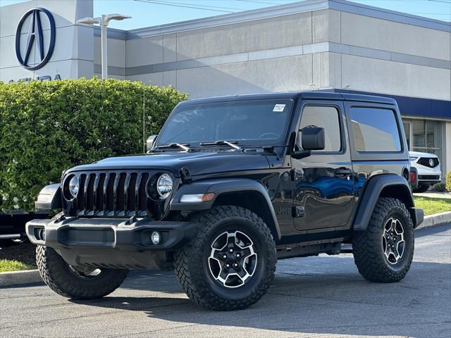 used 2023 Jeep Wrangler car, priced at $35,490
