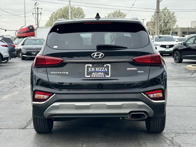 used 2019 Hyundai Santa Fe car, priced at $16,590