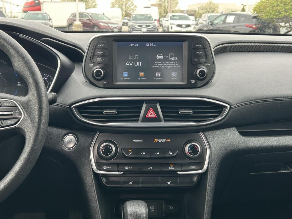 used 2019 Hyundai Santa Fe car, priced at $16,590