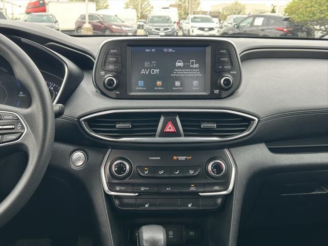 used 2019 Hyundai Santa Fe car, priced at $16,590