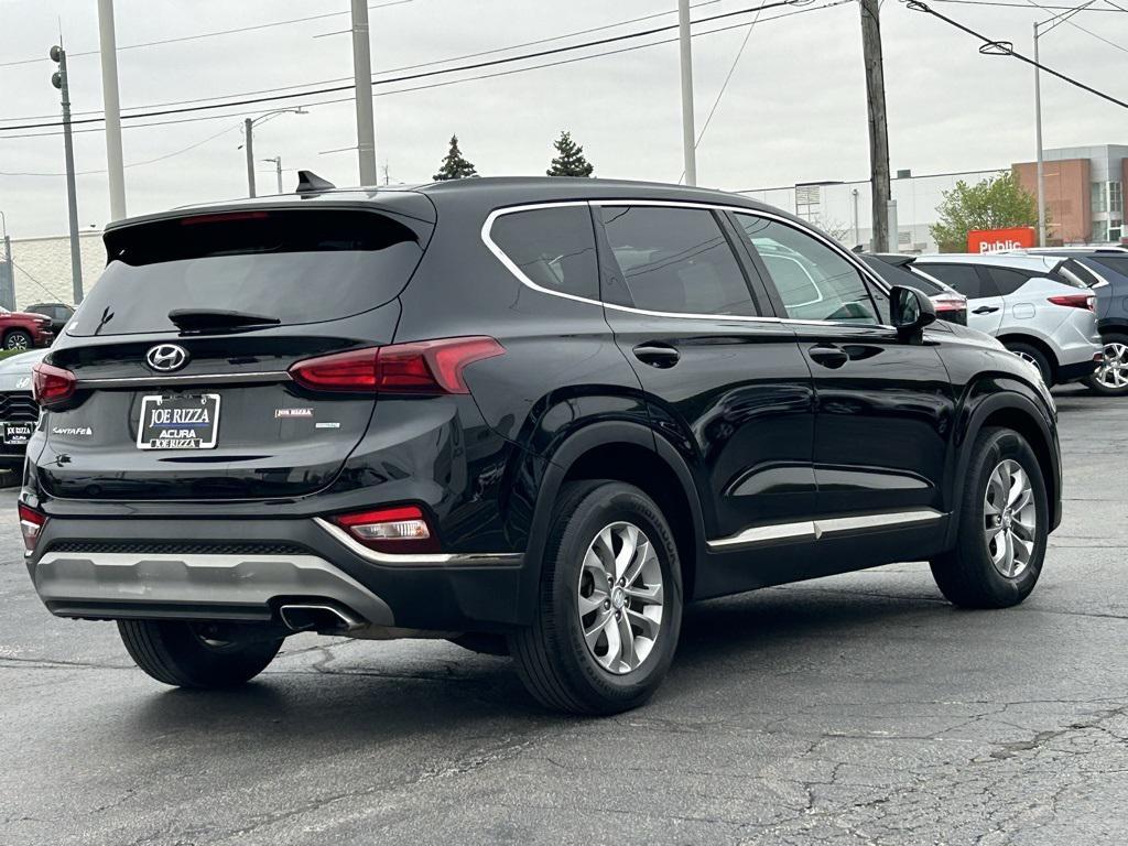 used 2019 Hyundai Santa Fe car, priced at $16,590