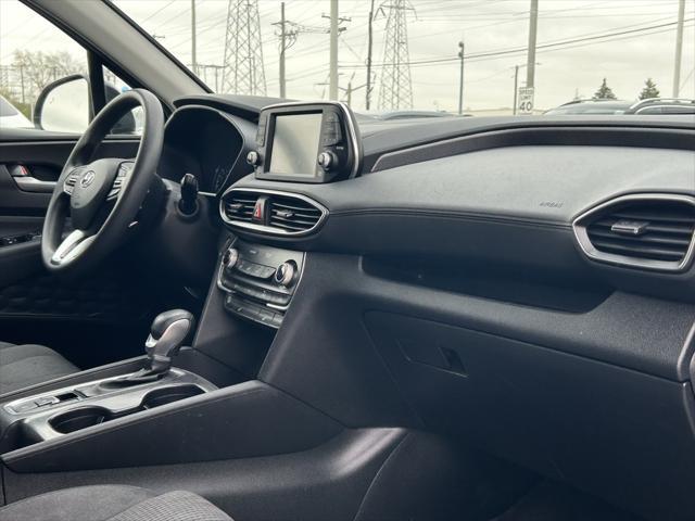 used 2019 Hyundai Santa Fe car, priced at $16,590